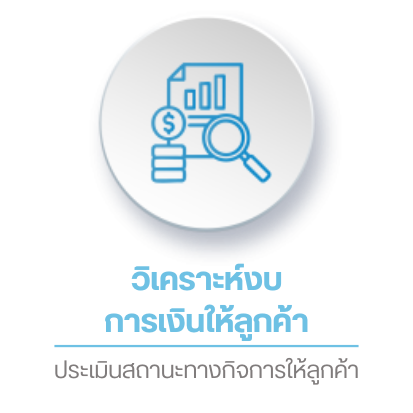 วิเคราะห์งบ การเงินให้ลูกค้า วิเคราะห์งบ การเงินให้ลูกค้า